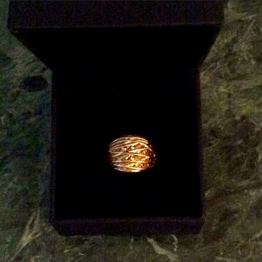 14k DOMED “HIGHWAY” RING 🔥 - Picture 4 of 10